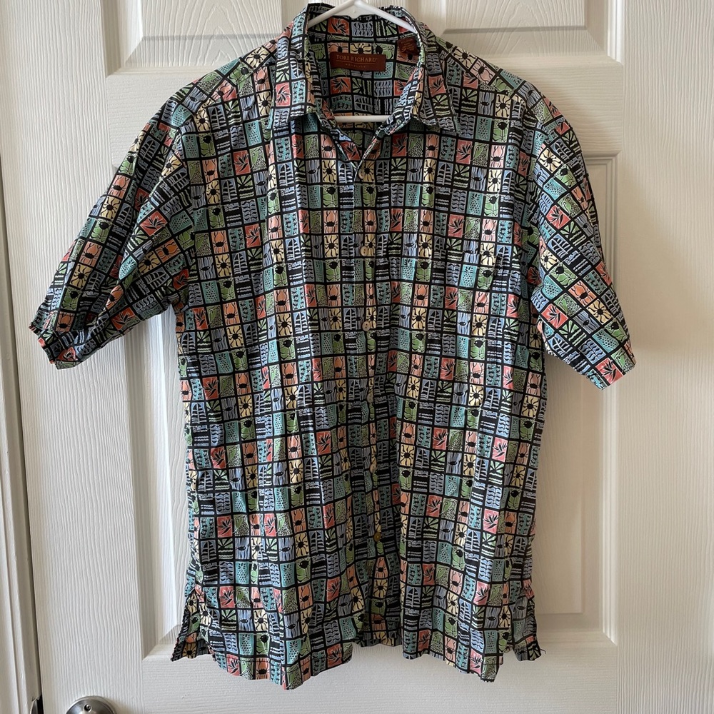 Tori Richard Honolulu Tiki shirt, Medium